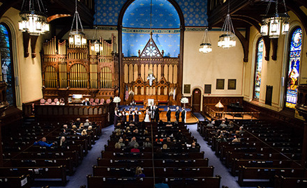 Old Stone Church wedding