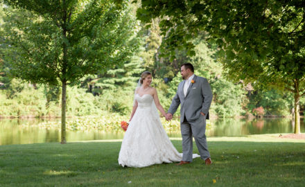 Vibrant Coral Wedding at Gervasi Vineyard by David Corey Photography